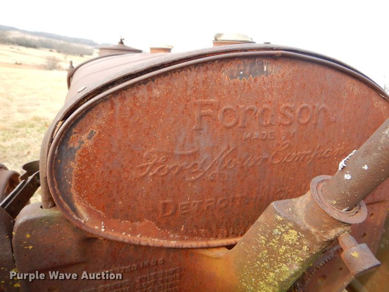 image for item GB9656 1928 Ford Fordson tractor