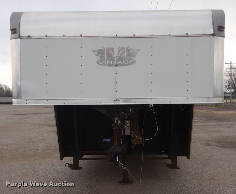 image for item GF9122 2008 Vintage enclosed cargo trailer