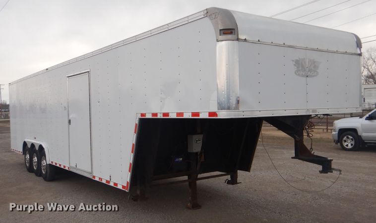 image for item GF9122 2008 Vintage enclosed cargo trailer