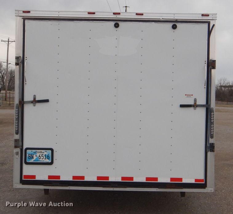 image for item GF9122 2008 Vintage enclosed cargo trailer