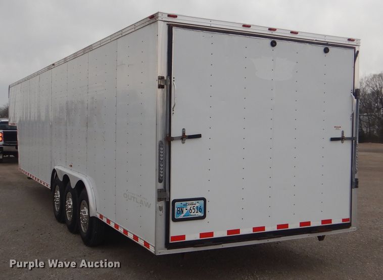 image for item GF9122 2008 Vintage enclosed cargo trailer