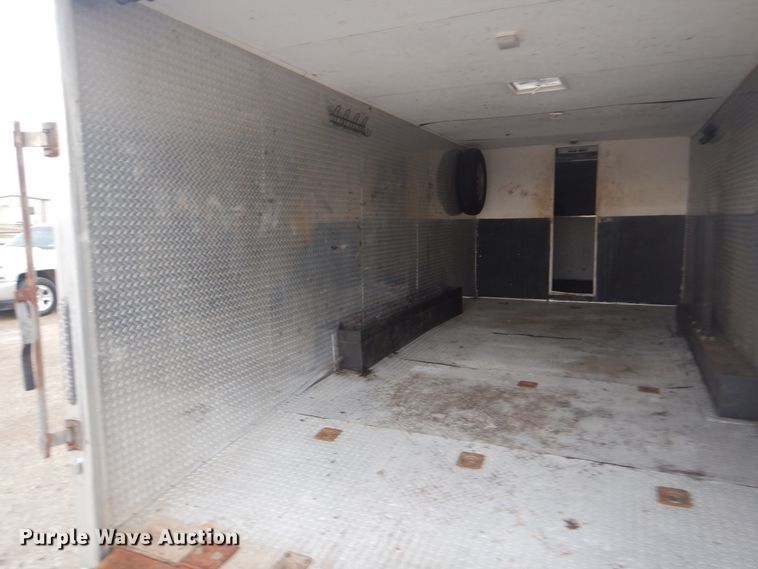 image for item GF9122 2008 Vintage enclosed cargo trailer