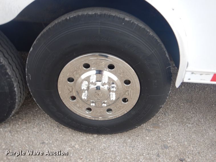 image for item GF9122 2008 Vintage enclosed cargo trailer