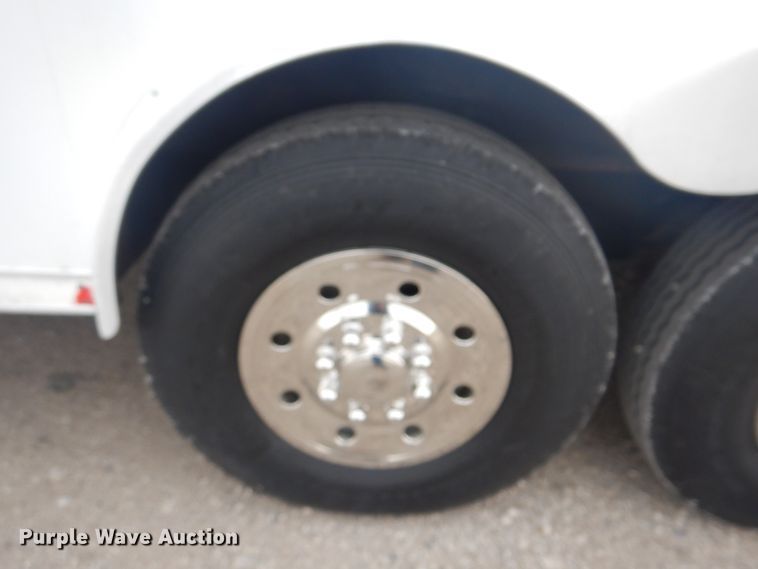 image for item GF9122 2008 Vintage enclosed cargo trailer