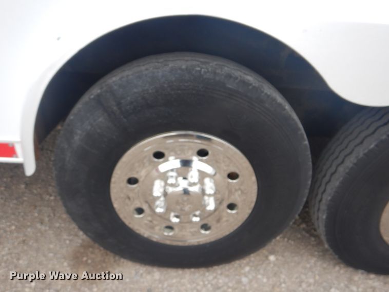 image for item GF9122 2008 Vintage enclosed cargo trailer