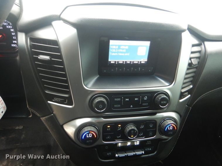 image for item GF9124 2015 Chevrolet Tahoe Police  SUV