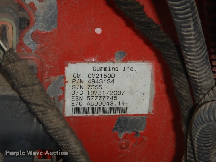 image for item GF9125 2008 Ford F750 Super Duty Crew Cab service truck