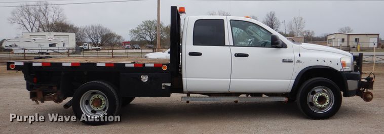 image for item GF9127 2008 Sterling Bullet 4500 Quad Cab flatbed truck