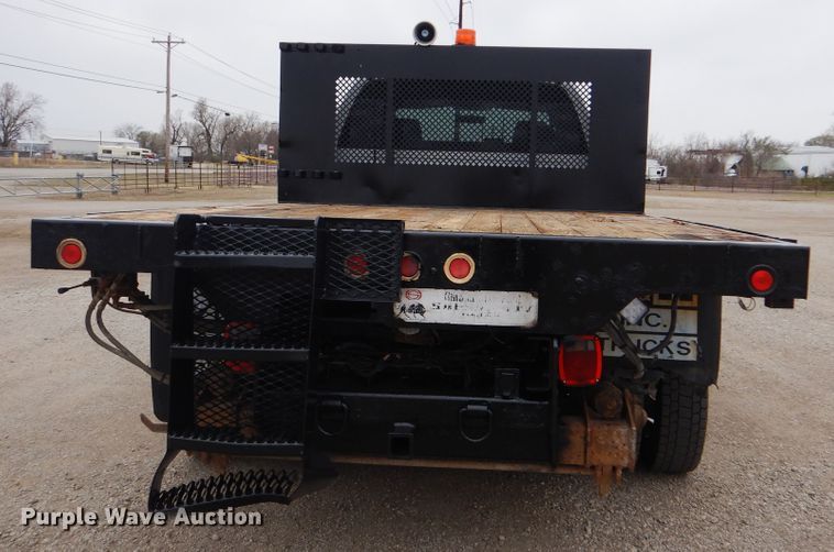 image for item GF9127 2008 Sterling Bullet 4500 Quad Cab flatbed truck