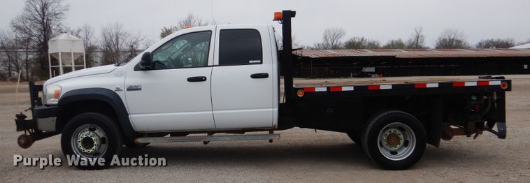 image for item GF9127 2008 Sterling Bullet 4500 Quad Cab flatbed truck