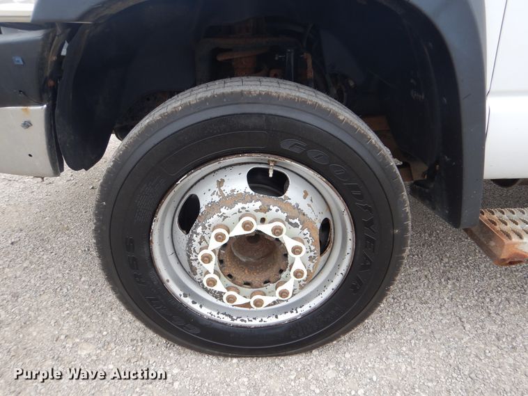 image for item GF9127 2008 Sterling Bullet 4500 Quad Cab flatbed truck