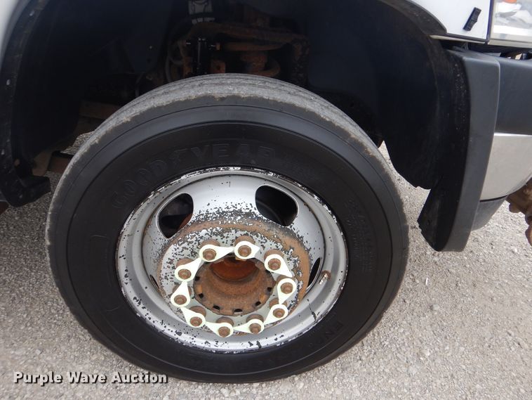 image for item GF9127 2008 Sterling Bullet 4500 Quad Cab flatbed truck