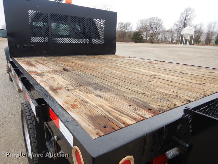 image for item GF9127 2008 Sterling Bullet 4500 Quad Cab flatbed truck