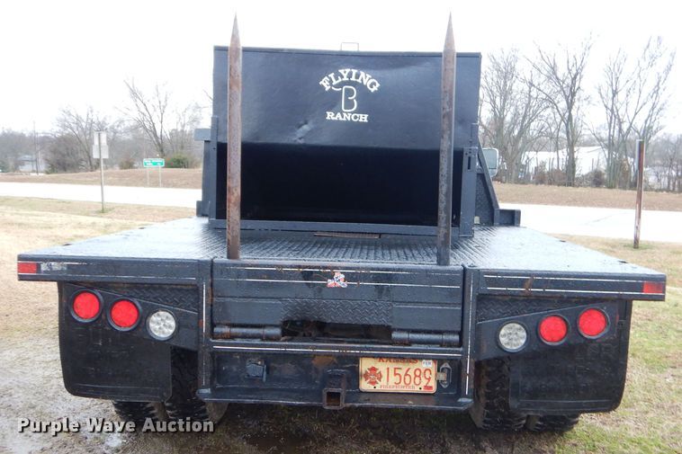 2011 Dodge Ram 3500 Crew Cab bale bed pickup truck in Oswego, KS Item
