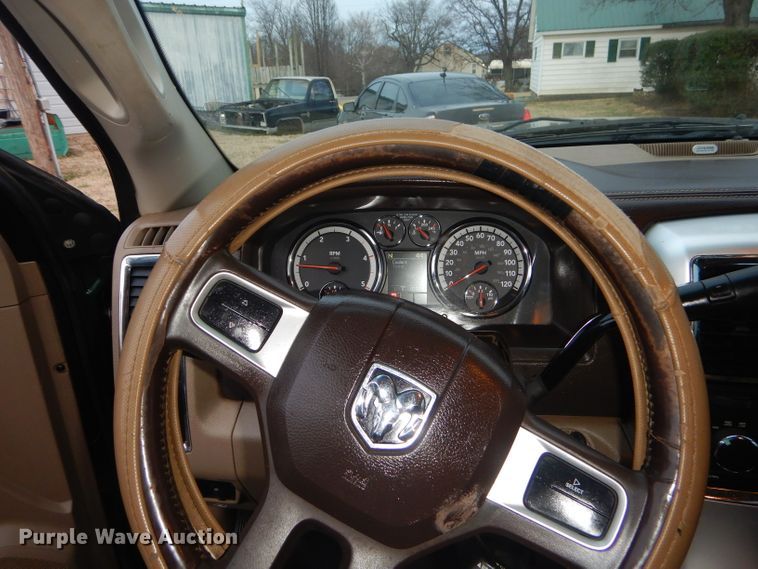 image for item GG9612 2011 Dodge Ram 3500  Crew Cab bale bed pickup truck