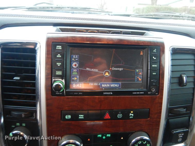 image for item GG9612 2011 Dodge Ram 3500  Crew Cab bale bed pickup truck