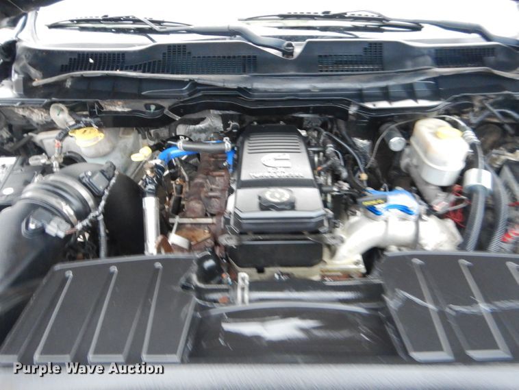 image for item GG9612 2011 Dodge Ram 3500  Crew Cab bale bed pickup truck