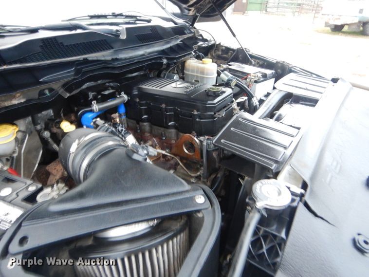 image for item GG9612 2011 Dodge Ram 3500  Crew Cab bale bed pickup truck