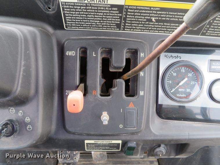 image for item GI9158 2009 Kubota RTV1140CPX utility vehicle