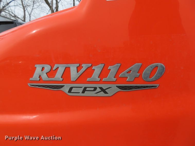 image for item GI9158 2009 Kubota RTV1140CPX utility vehicle