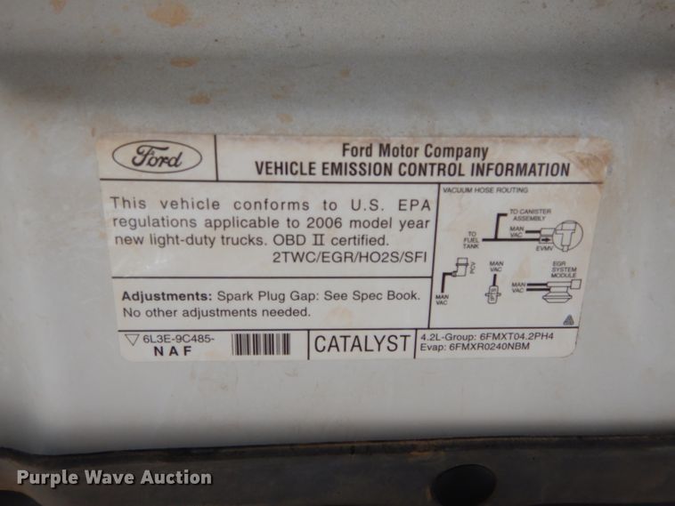 image for item GK9071 2006 Ford F150  pickup truck