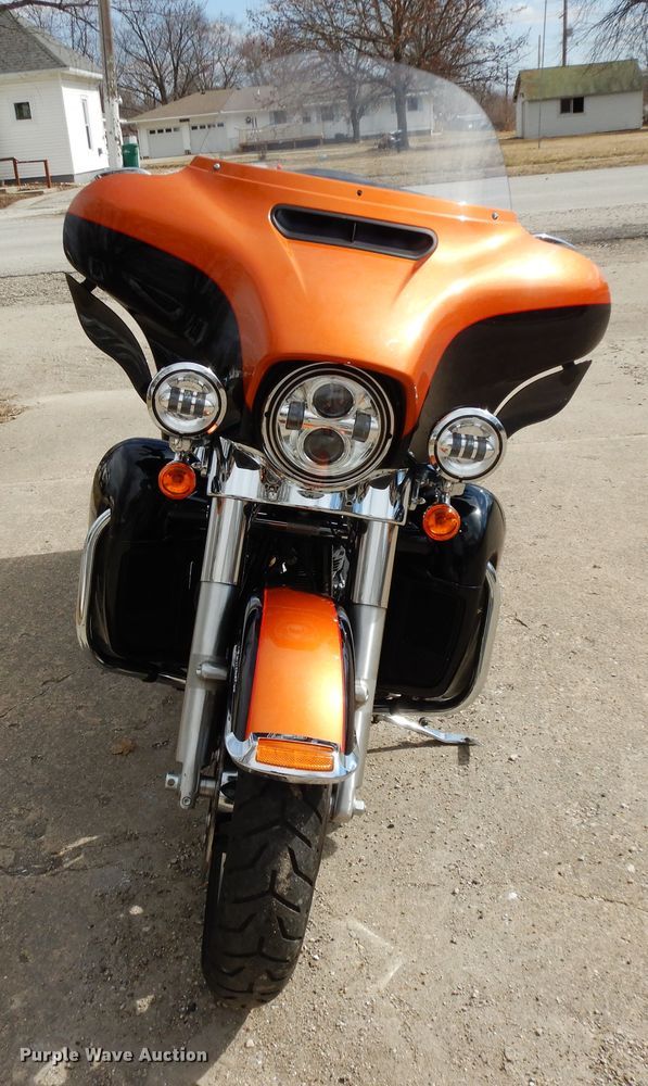 image for item GK9719 2014 Harley Davidson Electra Glide motorcycle