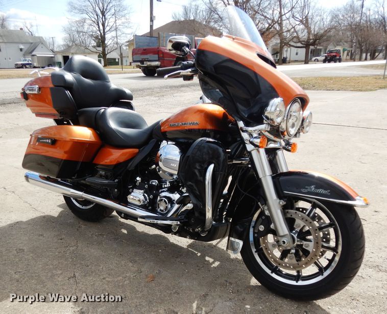 image for item GK9719 2014 Harley Davidson Electra Glide motorcycle