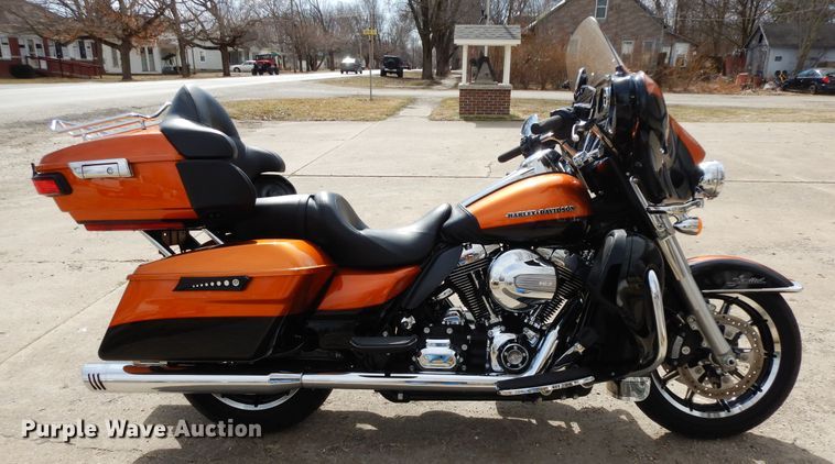 image for item GK9719 2014 Harley Davidson Electra Glide motorcycle