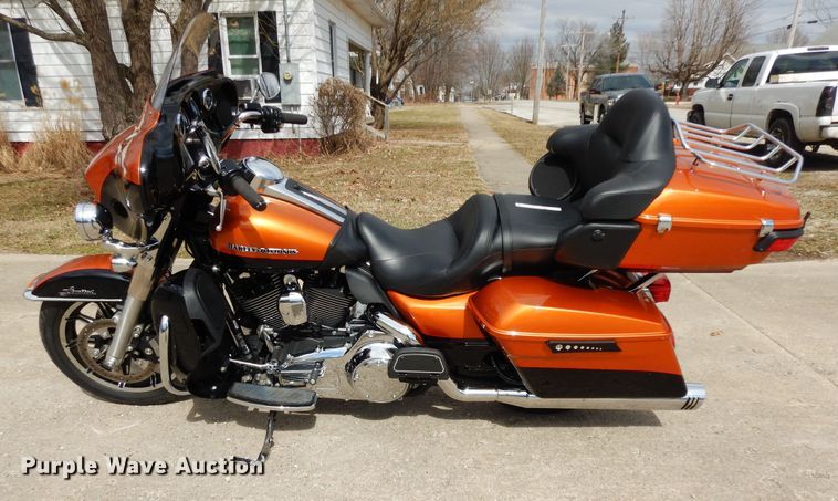 image for item GK9719 2014 Harley Davidson Electra Glide motorcycle