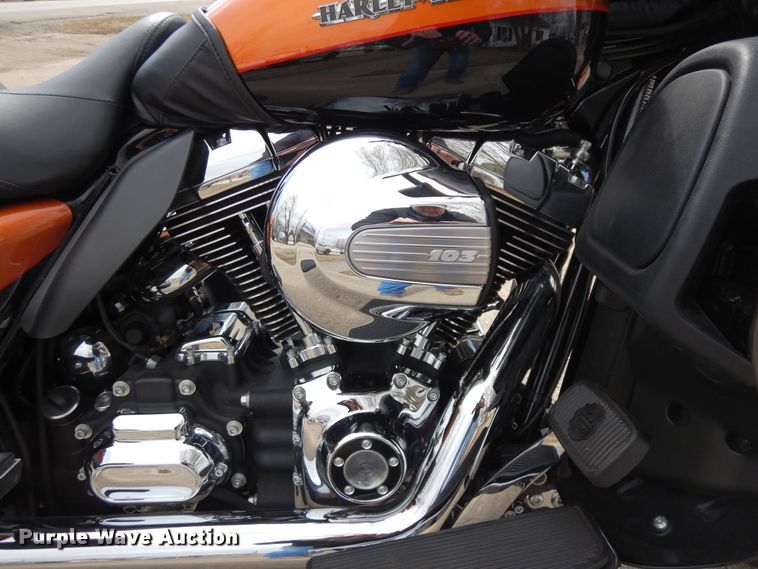 image for item GK9719 2014 Harley Davidson Electra Glide motorcycle