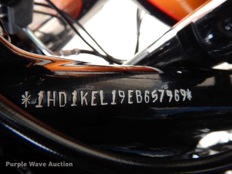 image for item GK9719 2014 Harley Davidson Electra Glide motorcycle