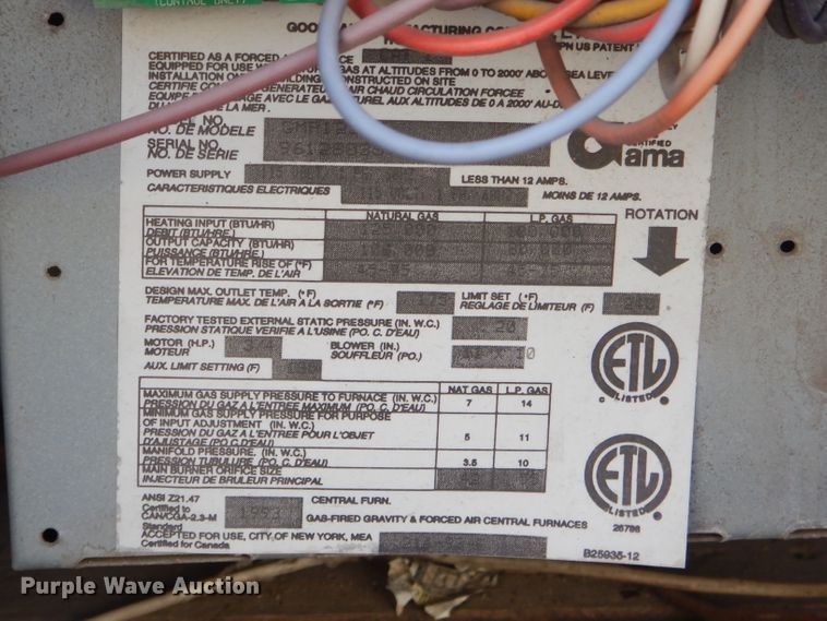 image for item GN9241 AC and furnace system