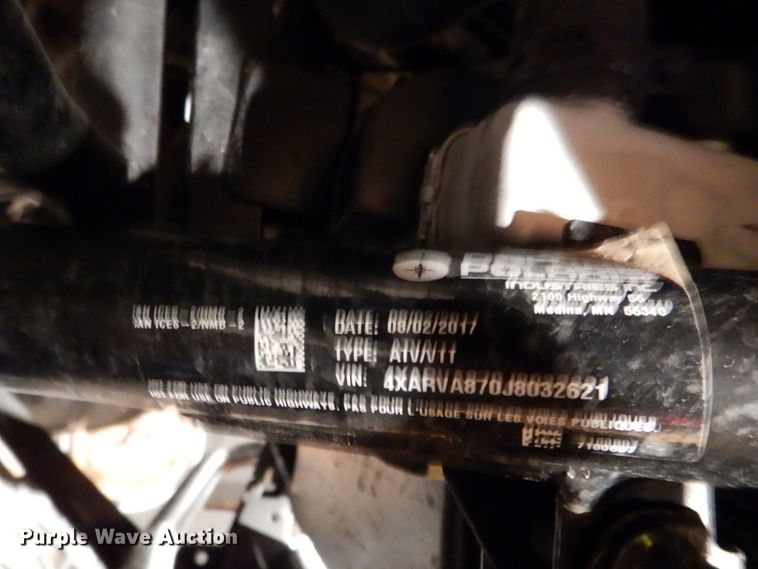 image for item GN9789 2018 Polaris Ranger utility vehicle