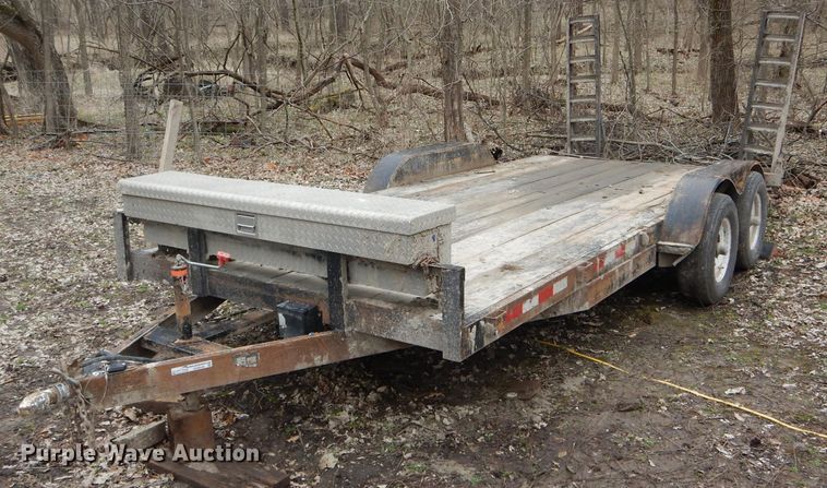 image for item GO9549 2005 J&W utility trailer