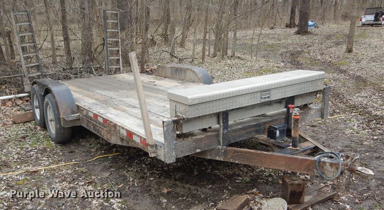 image for item GO9549 2005 J&W utility trailer