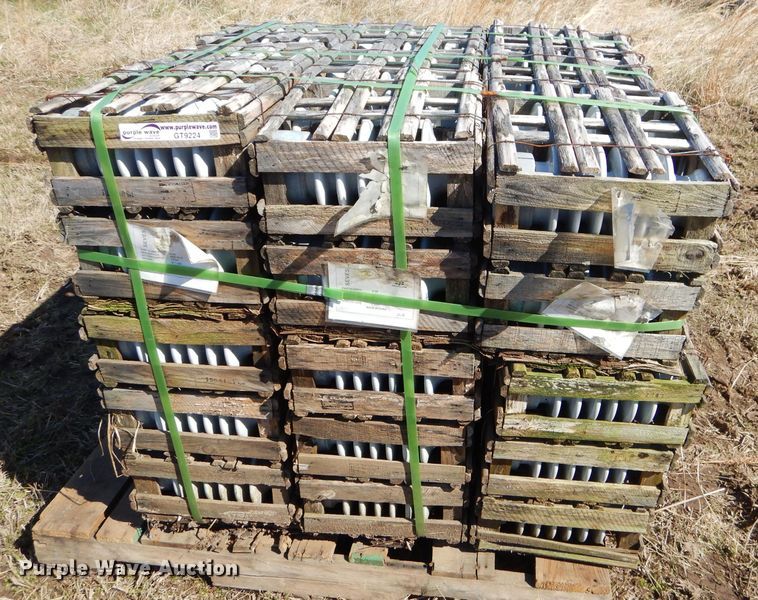 image for item GT9224 (12) pallets of high voltage porcelain insulators