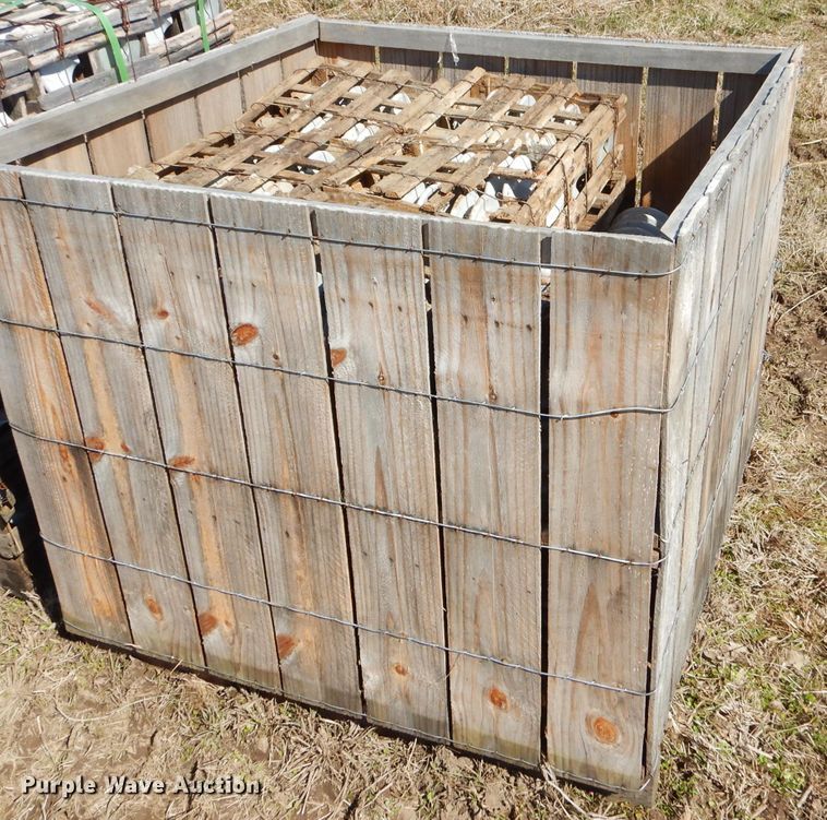 image for item GT9224 (12) pallets of high voltage porcelain insulators