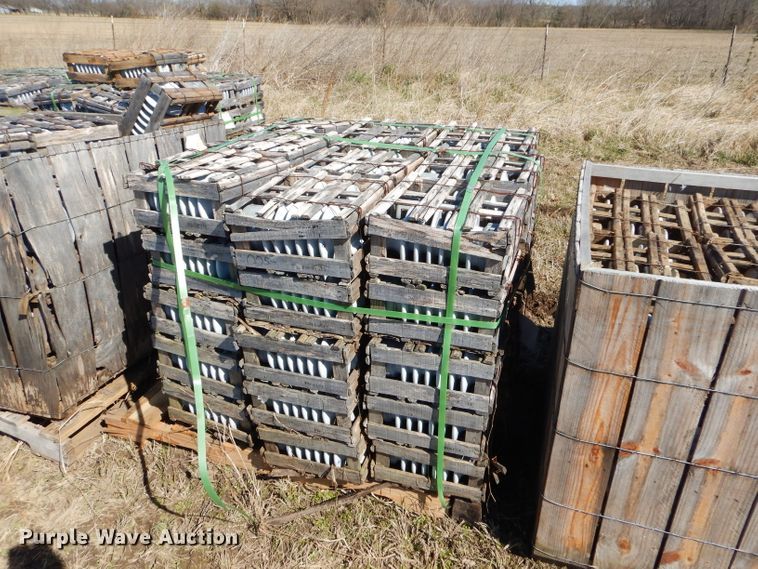 image for item GT9224 (12) pallets of high voltage porcelain insulators