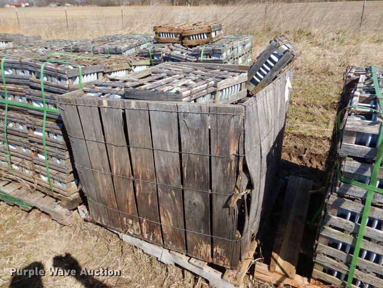image for item GT9224 (12) pallets of high voltage porcelain insulators