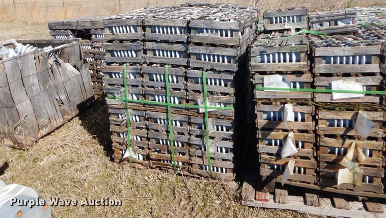 image for item GT9224 (12) pallets of high voltage porcelain insulators