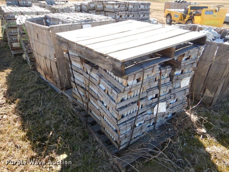image for item GT9224 (12) pallets of high voltage porcelain insulators