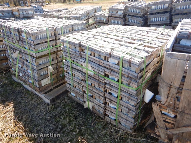 image for item GT9224 (12) pallets of high voltage porcelain insulators