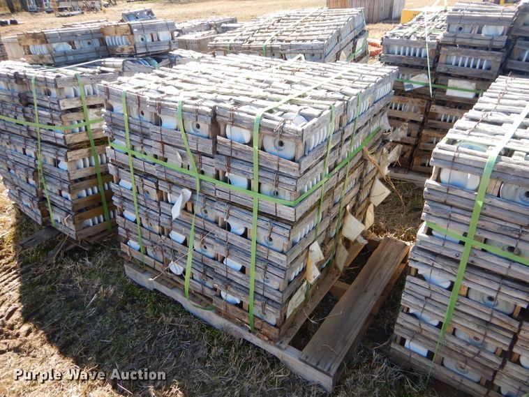 image for item GT9224 (12) pallets of high voltage porcelain insulators