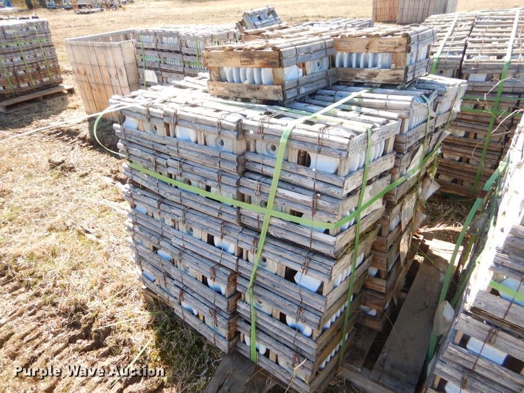 image for item GT9224 (12) pallets of high voltage porcelain insulators