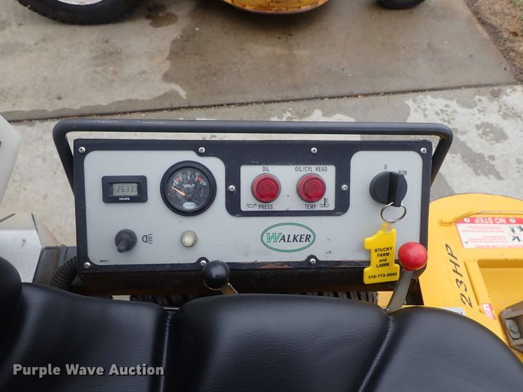 image for item GW9295 Walker MTGHS ZTR lawn mower