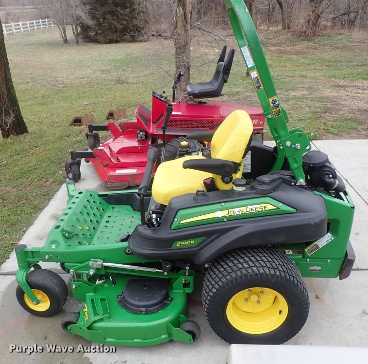 image for item GW9296 John Deere Z930R ZTR lawn mower