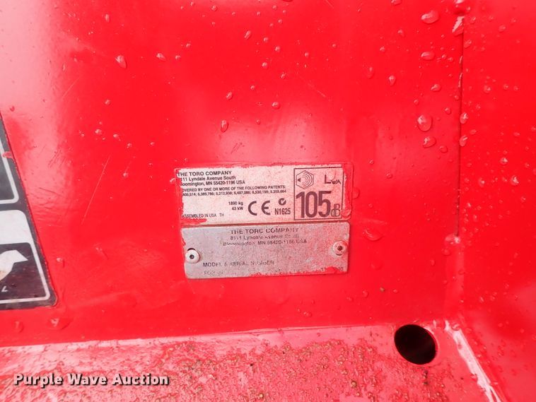 image for item GW9302 Toro Groundsmaster 4000-D ZTR lawn mower