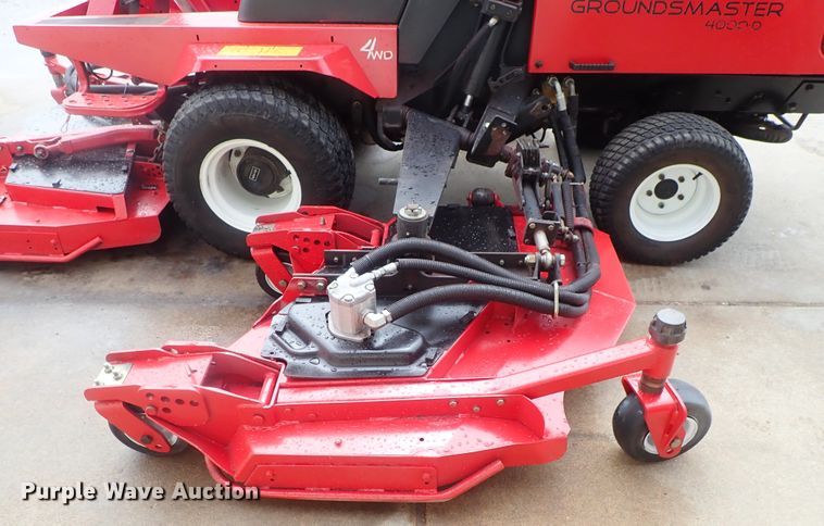 image for item GW9302 Toro Groundsmaster 4000-D ZTR lawn mower