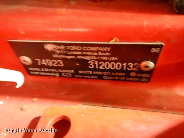 image for item GW9633 Toro Z-Master 6000 Series ZTR lawn mower