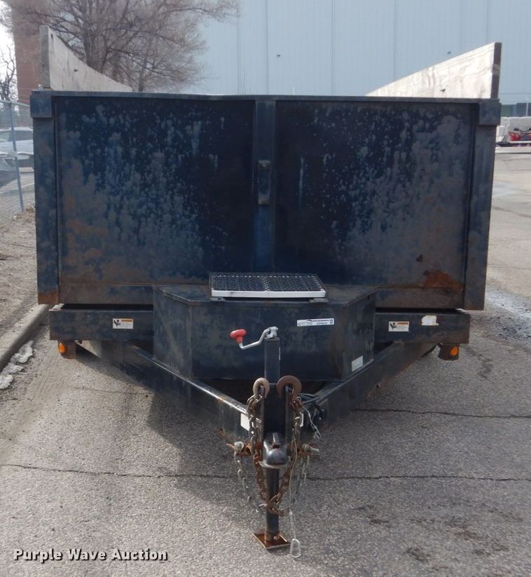 image for item GW9635 2011 Longhorn dump trailer